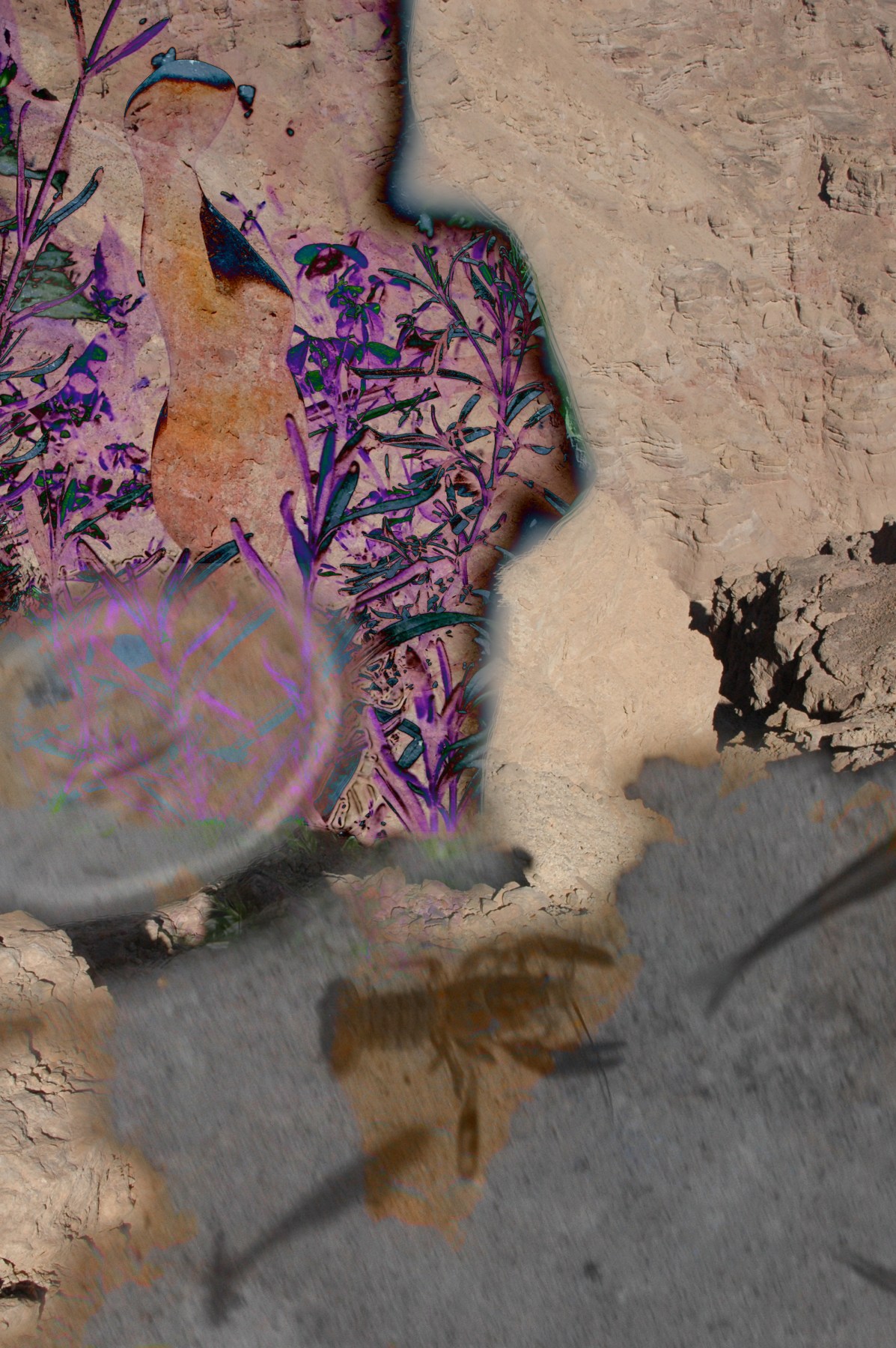  Lilith, digital photo montage ©2013 Michael Dickel