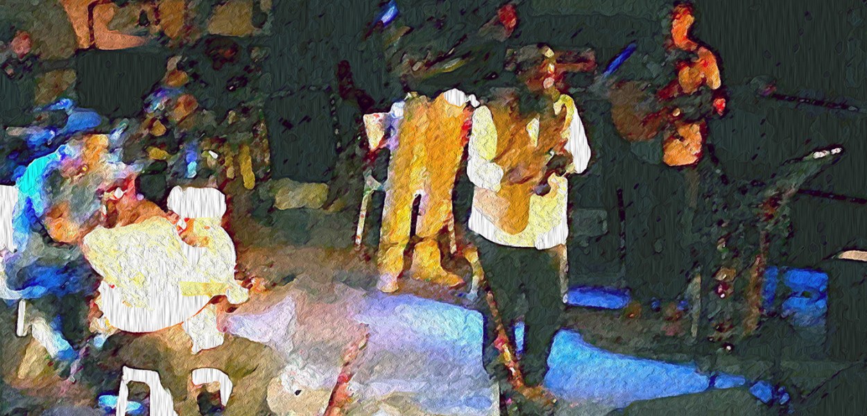 Musicians at Tzfat Klezmer Festival 2014