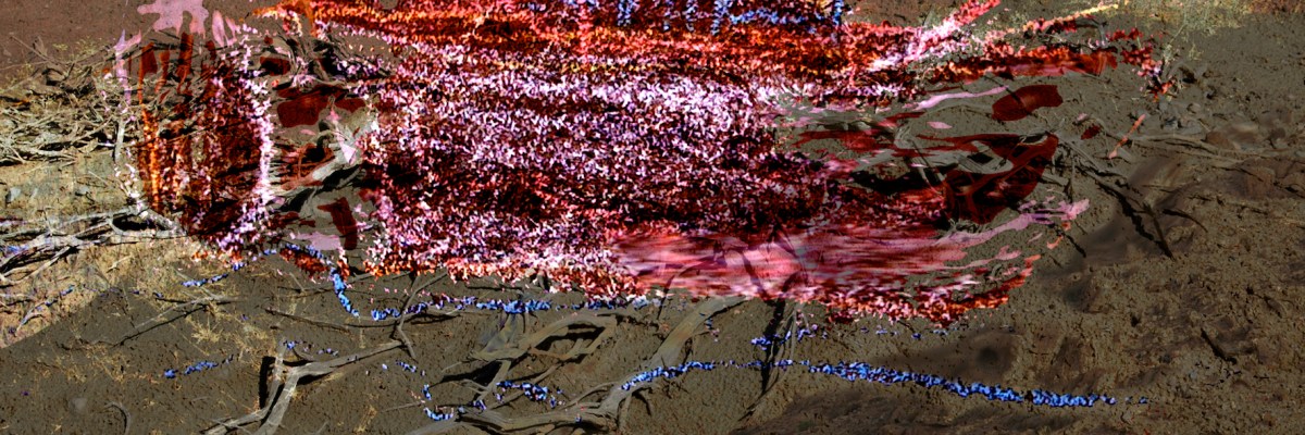 Ark-2 Digital Art from photos and sidewalk chalk